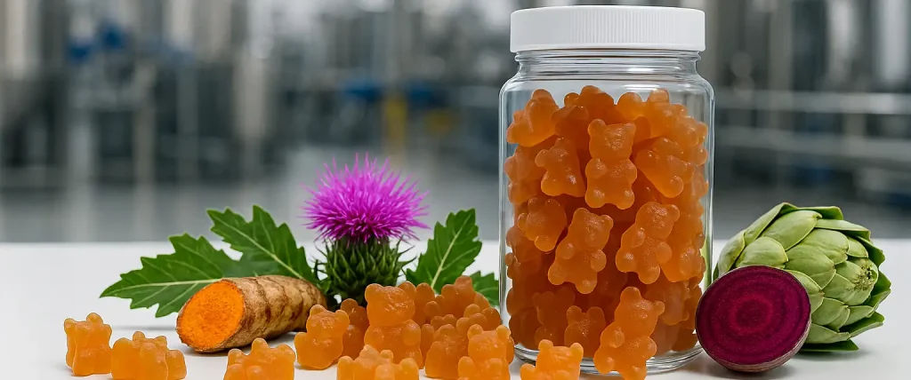 Tillverkare av dagliga gummies för kosttillskottsmärken