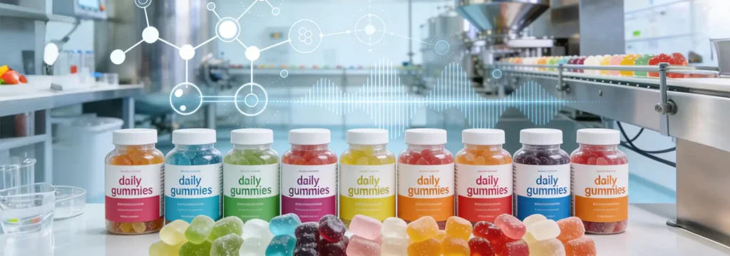 Daily Gummies Manufacturer for Supplement Brands