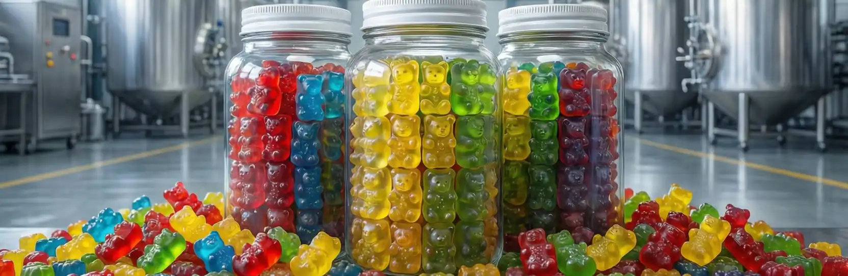 How gummy bear is made?