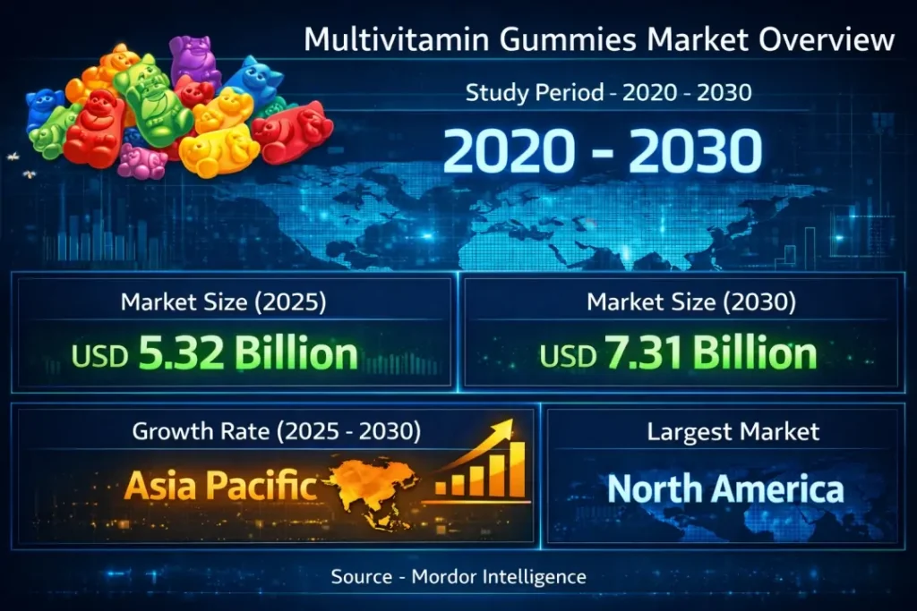 Strategic Insights into the $7.3 Billion Multivitamin Gummies Market