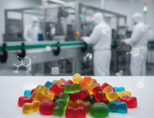 Custom Gummy Bears & Gummies Supplement Manufacturing