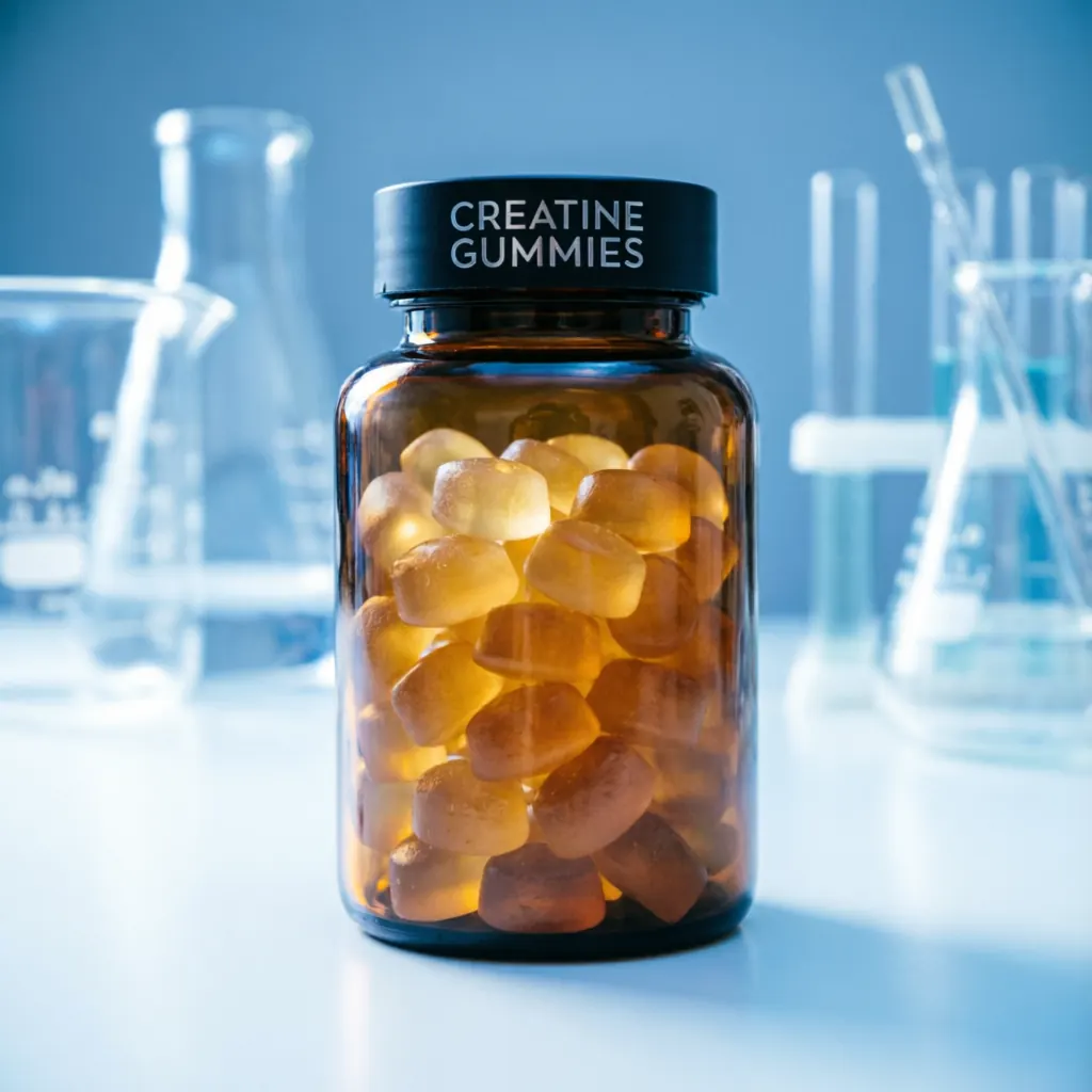 Lab Tested Creatine Gummies Bottle