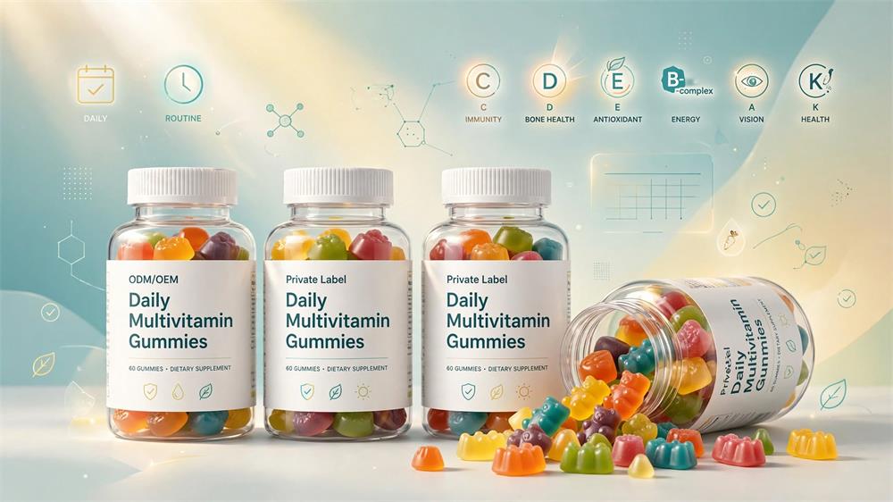 Daily Multivitamin Gummies Manufacturing