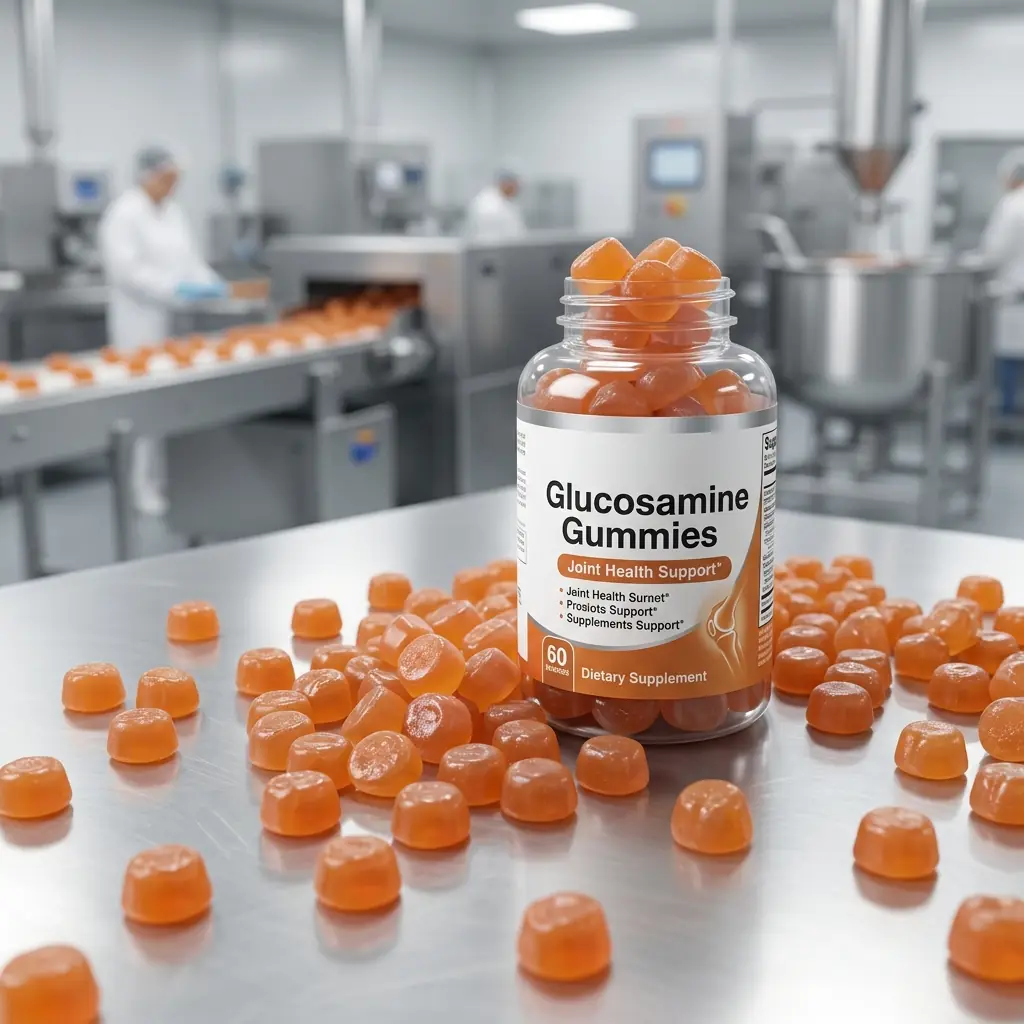Joint health gummies with glucosamine