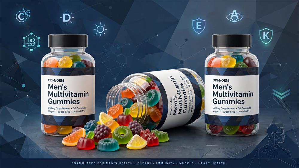Men's Multivitamin Gummies Manufacturing