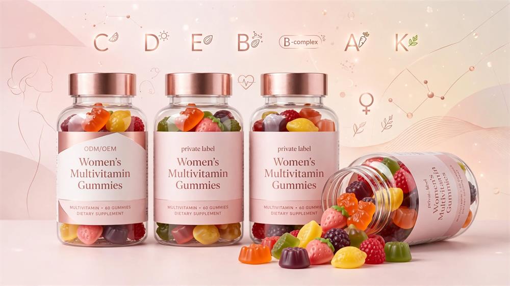Women's Multivitamin Gummies Manufacturing