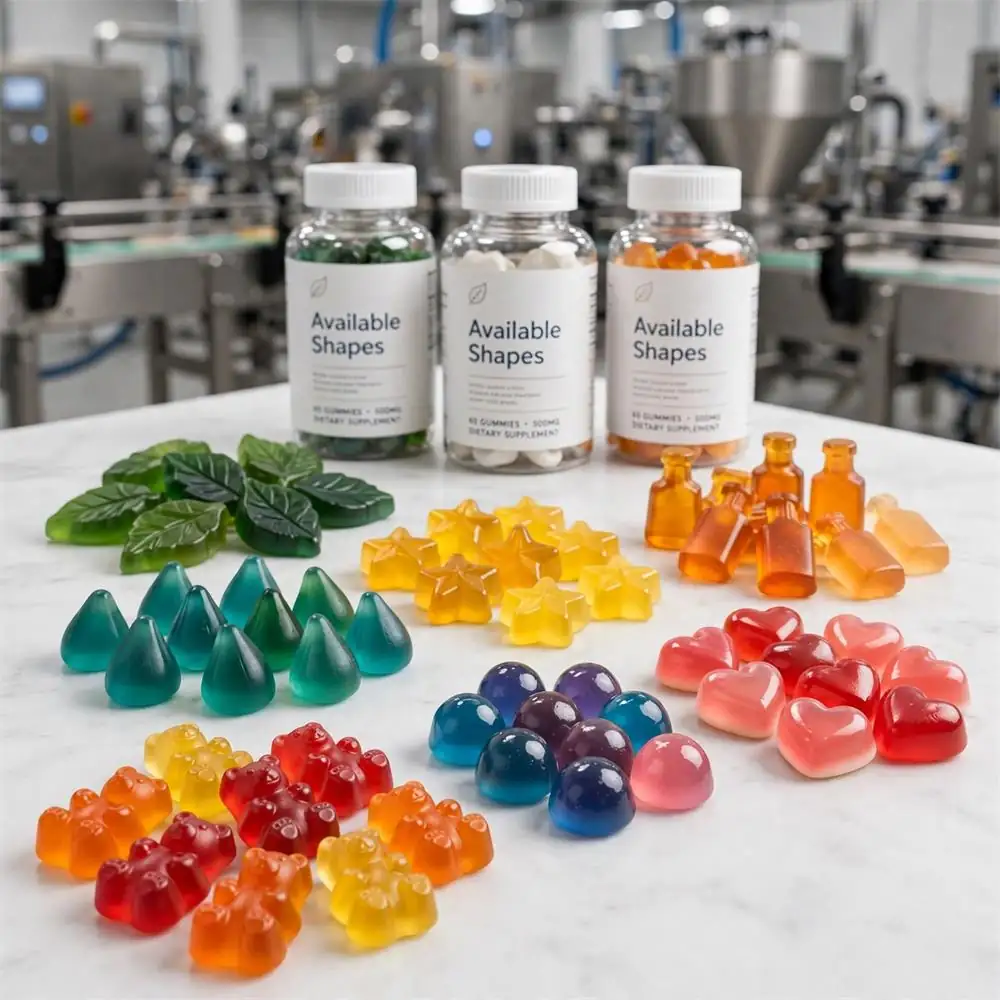 Modern gummy production line with advanced equipment